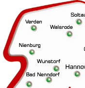 Loeper Liefergebiet Nord-West